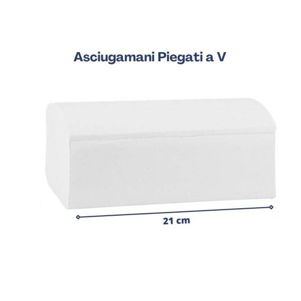 V100 - Asciugamani Piegati a V - immagine 2