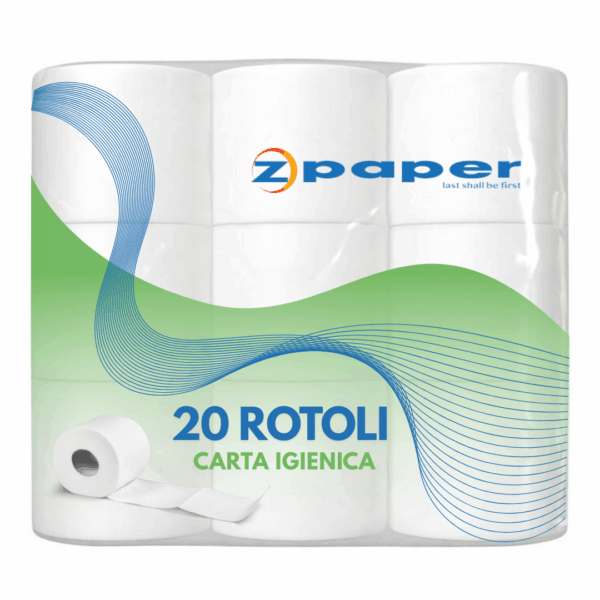 C200 - 20 Rotoli di Carta Igienica Domestica