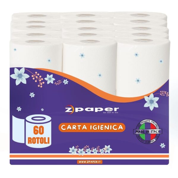 C200 – 60 Rotoli di Carta Igienica Domestica