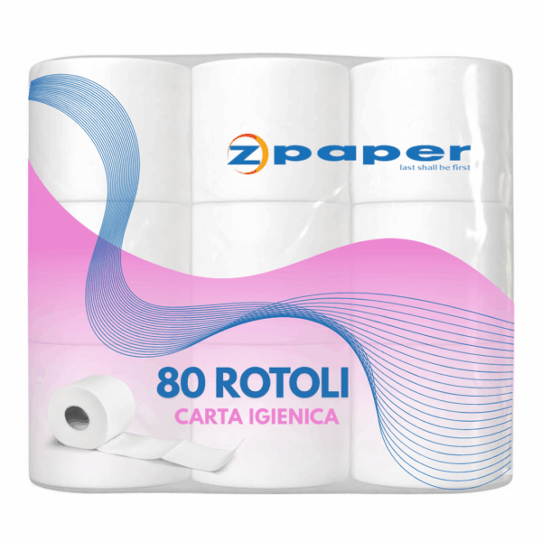 C200 – 80 Rotoli di Carta Igienica Domestica
